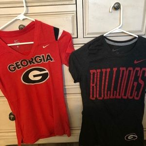 Women’s GEORGIA BULLDOGS T-shirts size small